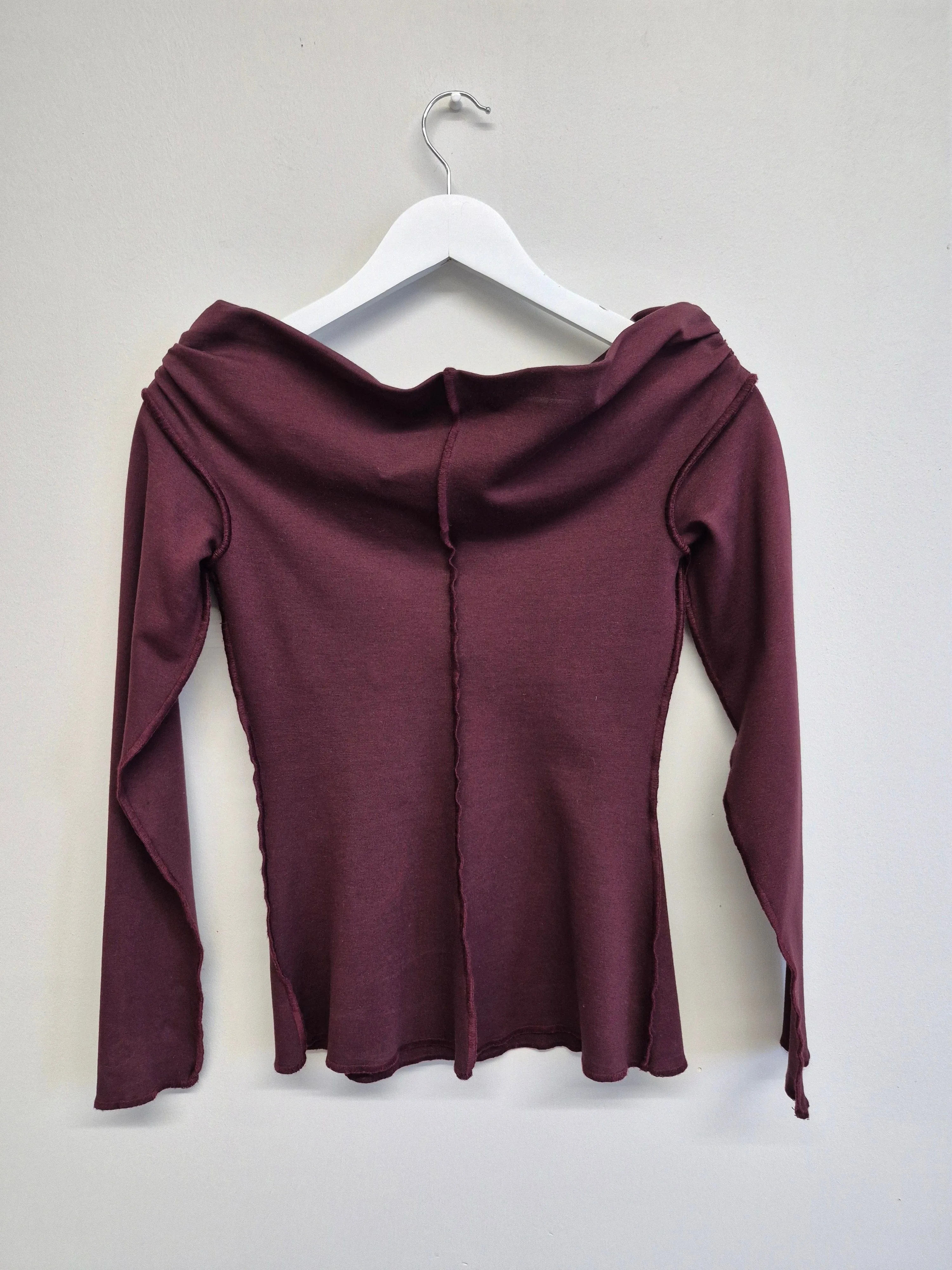 Imperfect Heidi Top Shiraz sold by Eliza Faulkner product image thumbnail 5