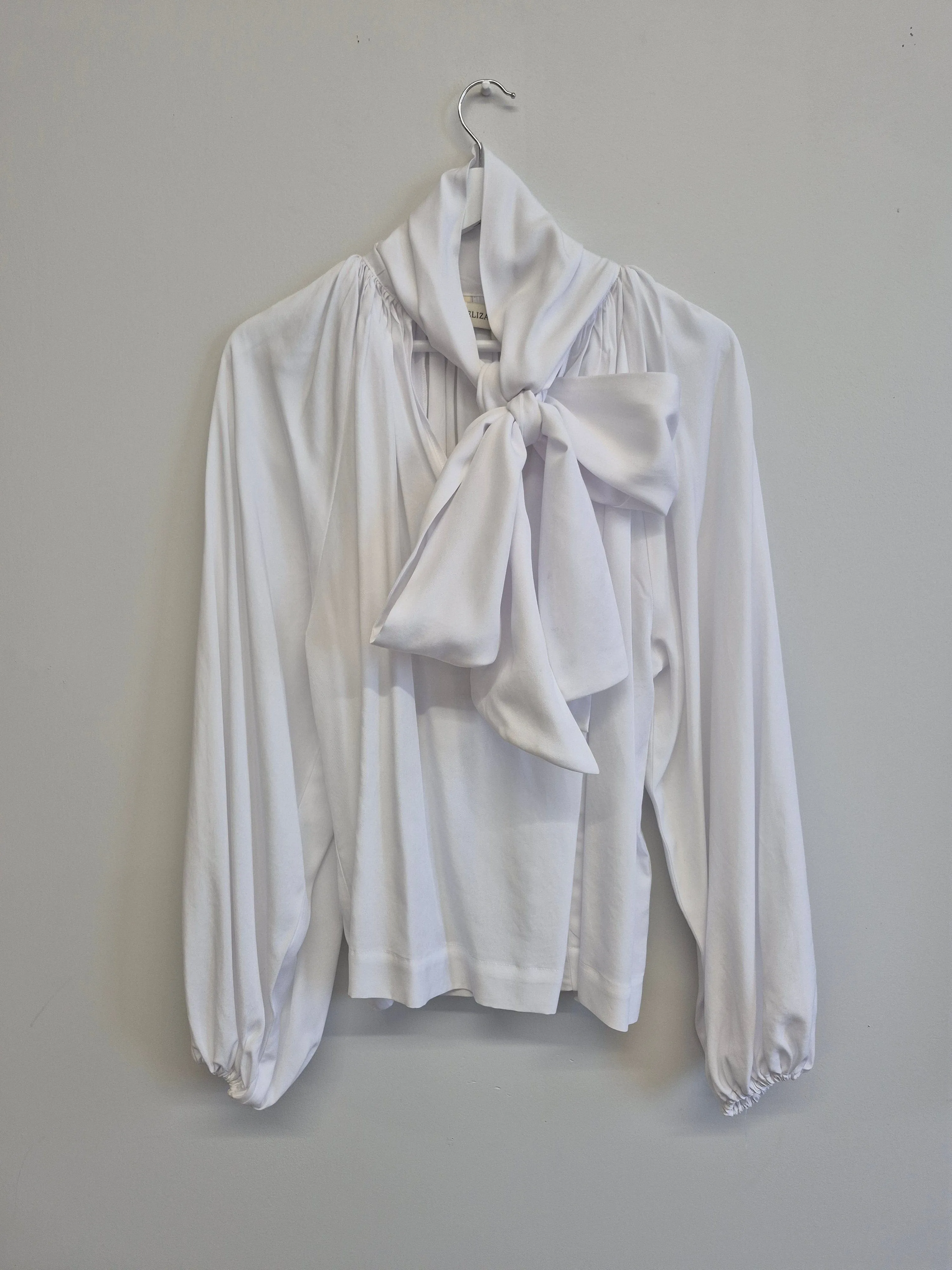 Imperfect Bowie Top White sold by Eliza Faulkner product image thumbnail 2