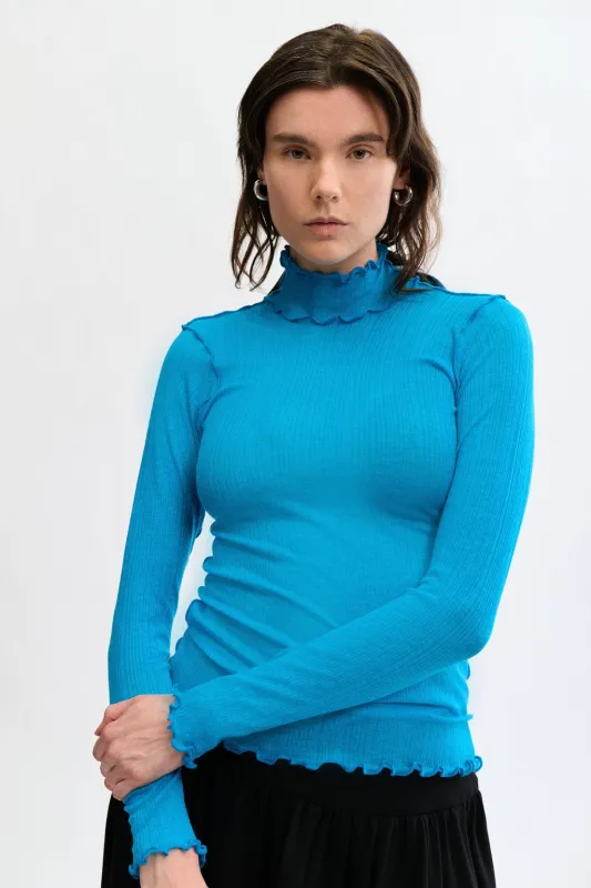 Imperfect Jane Top Blue made by Eliza Faulkner