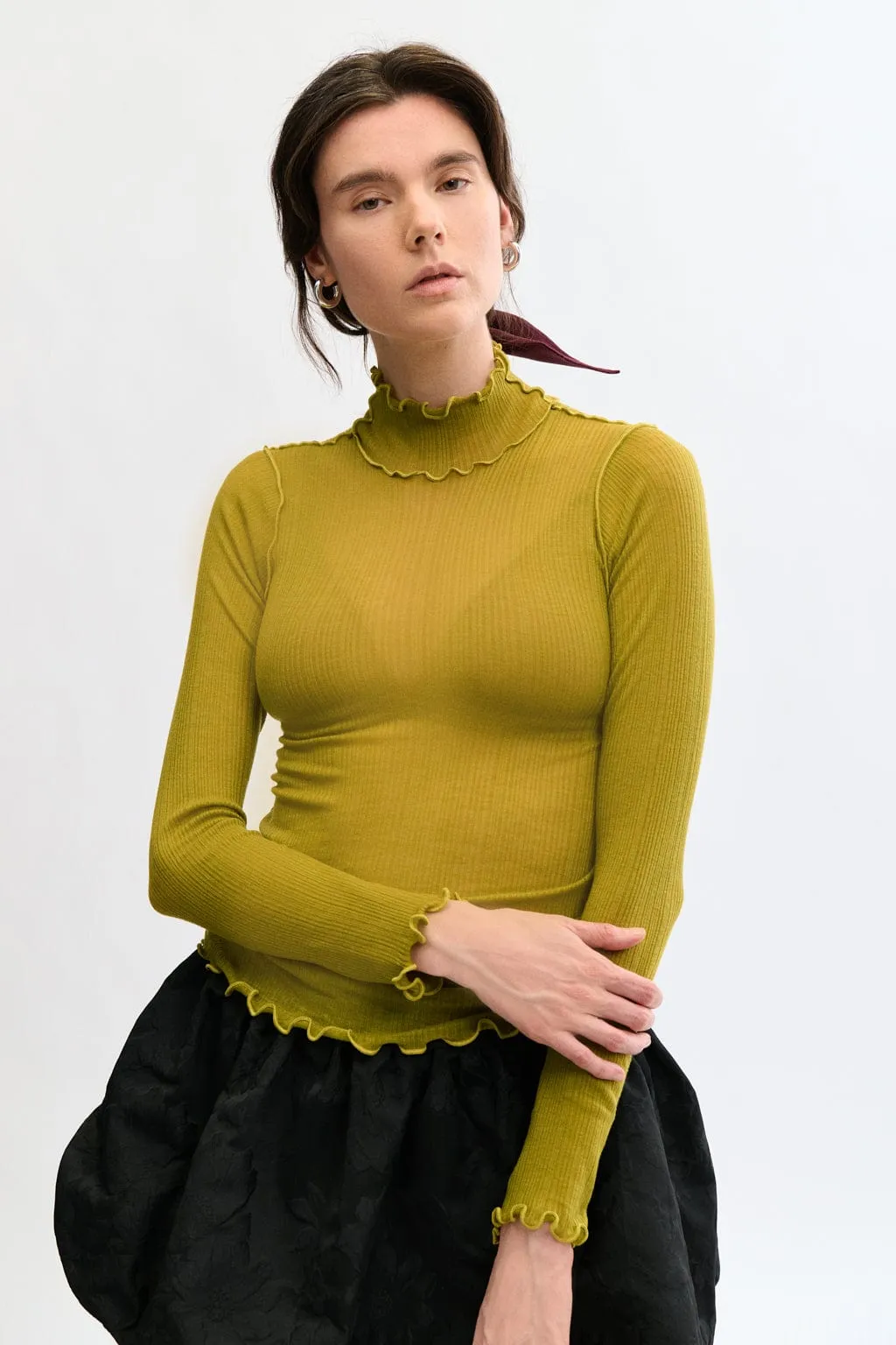 Imperfect Jane Top Green sold by Eliza Faulkner