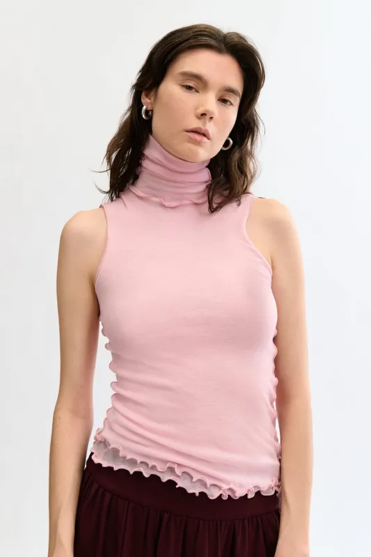 Imperfect Loulou Top Pink made by Eliza Faulkner