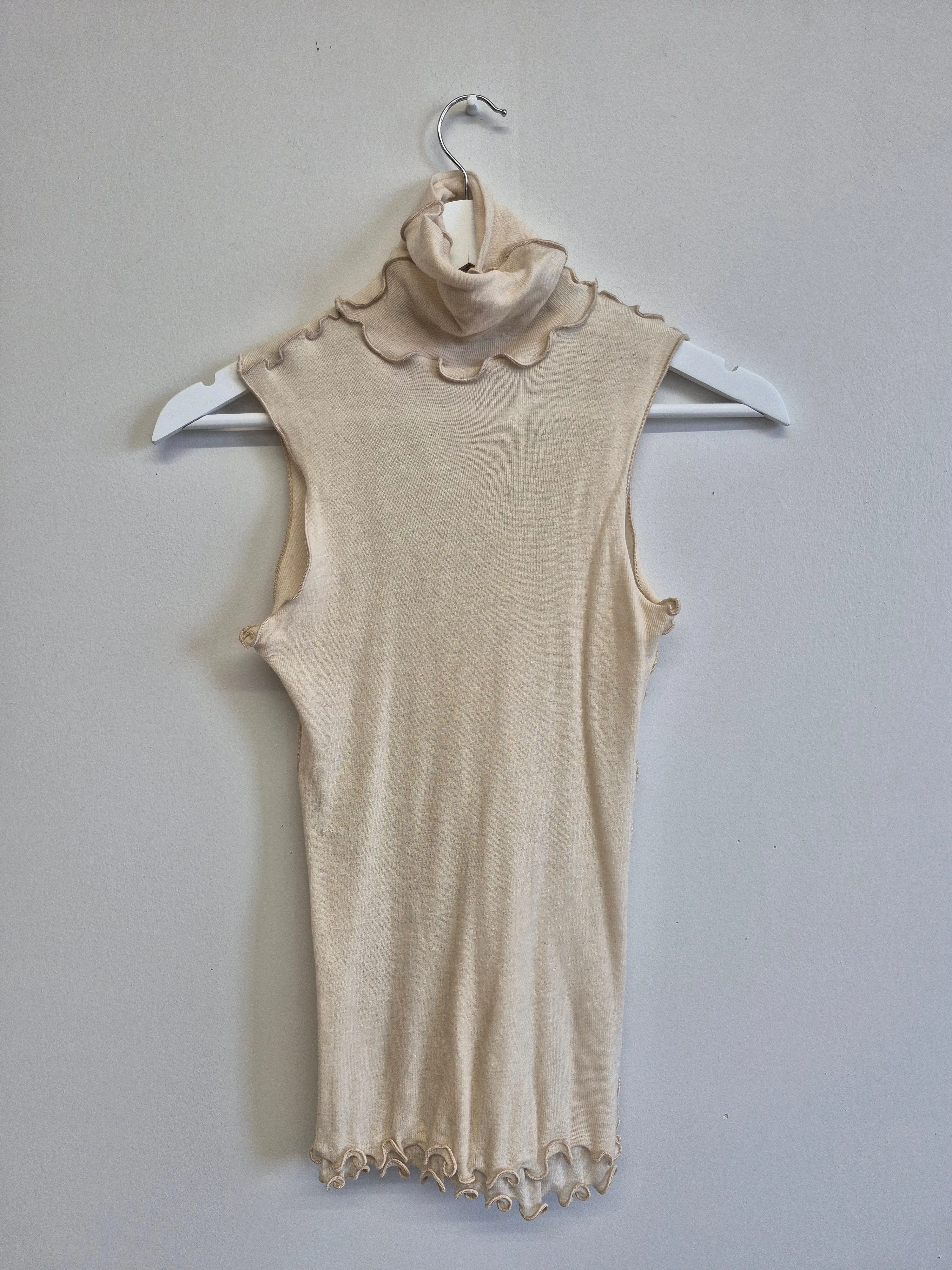 Imperfect Loulou Top Cream sold by Eliza Faulkner product image thumbnail 2