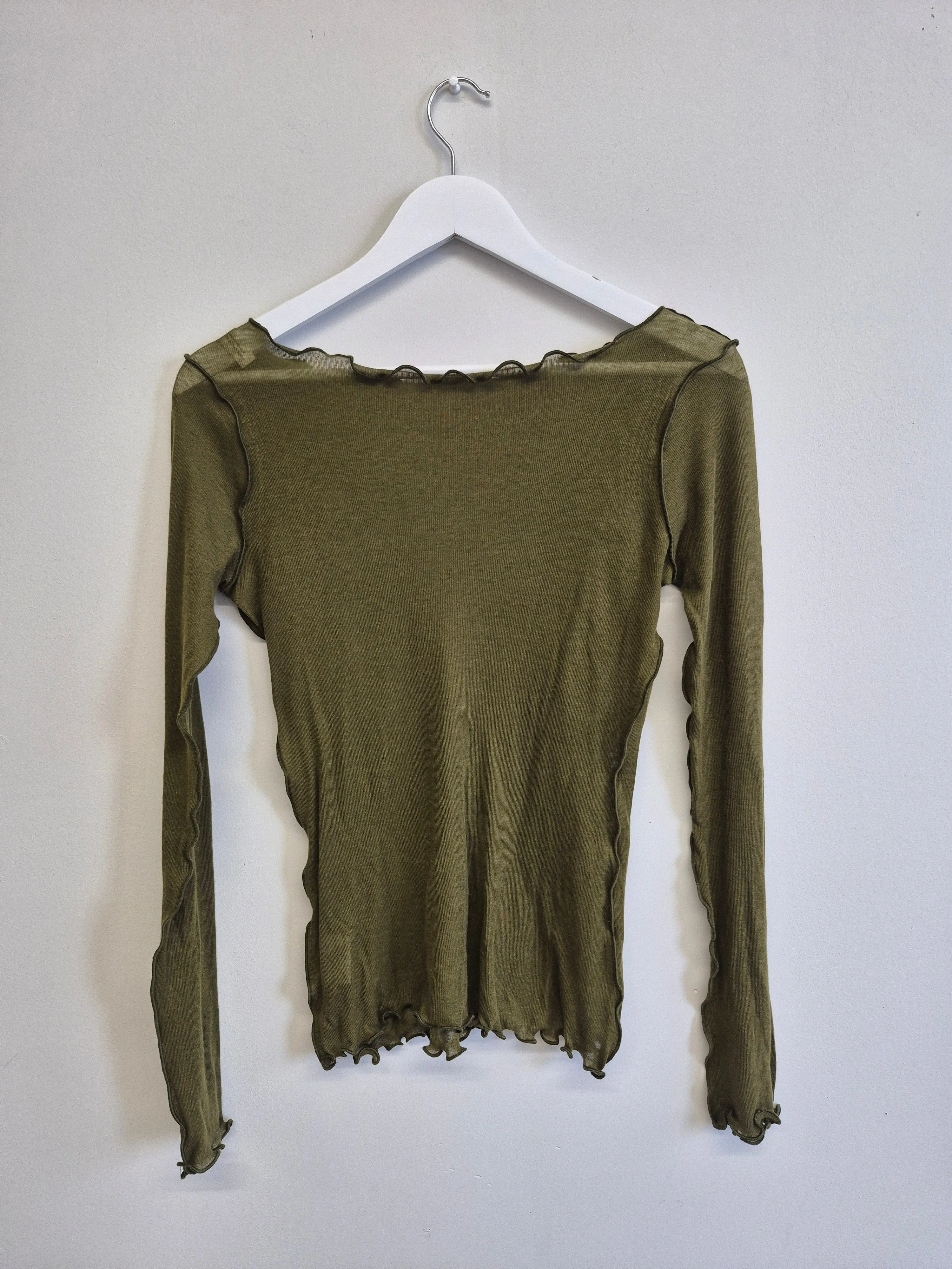 Imperfect Jess Top Green sold by Eliza Faulkner product image thumbnail 2