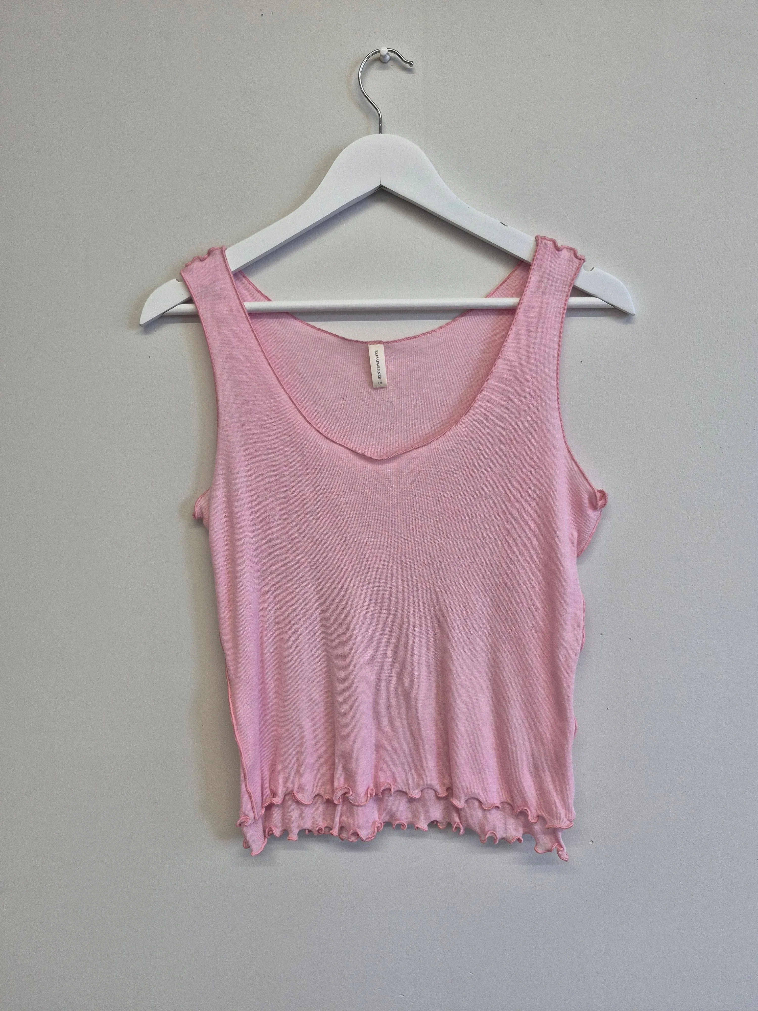 Imperfect Becca Tank Pink sold by Eliza Faulkner product image thumbnail 2