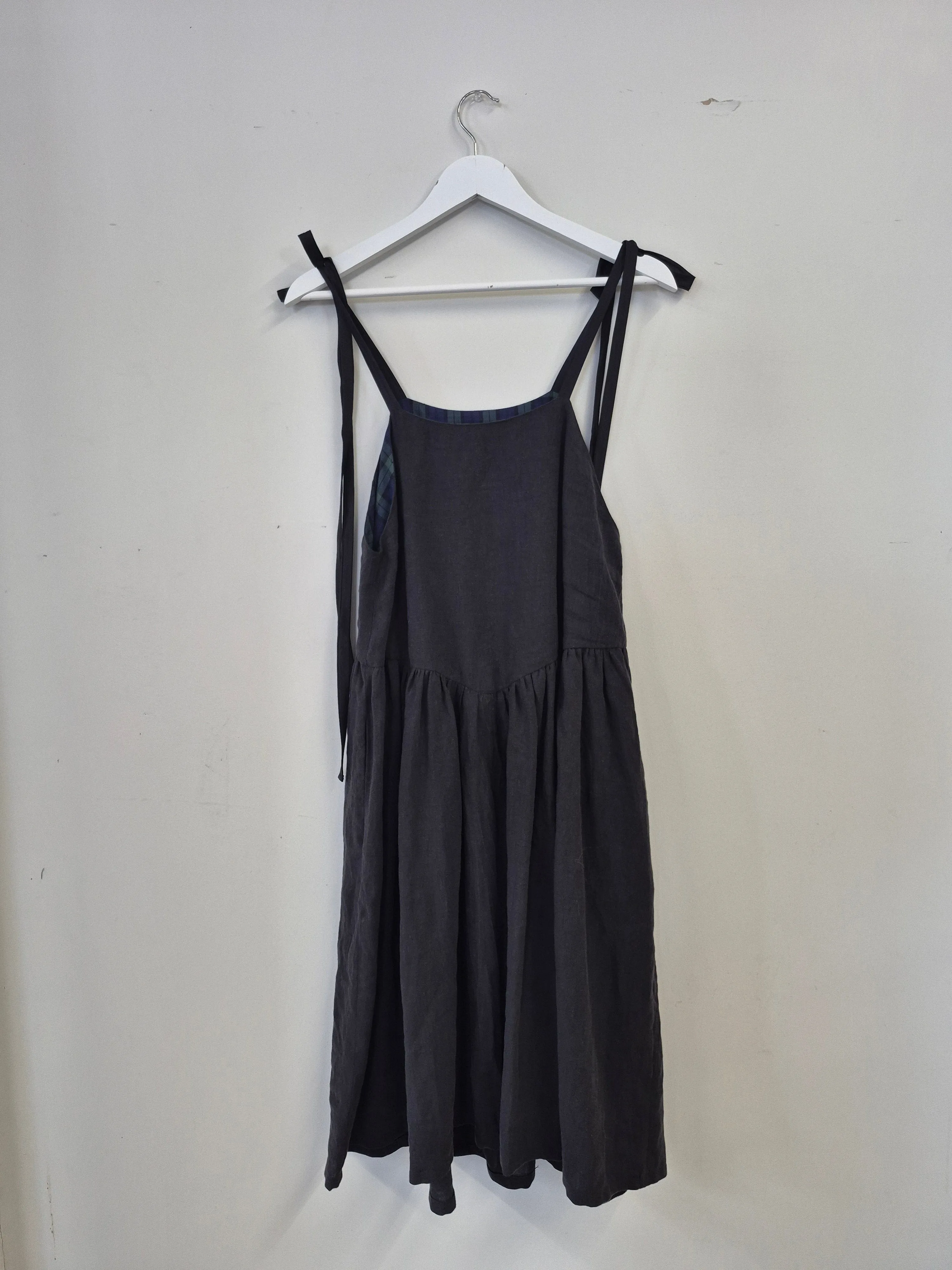 Sample Amelie Dress Black Linen sold by Eliza Faulkner