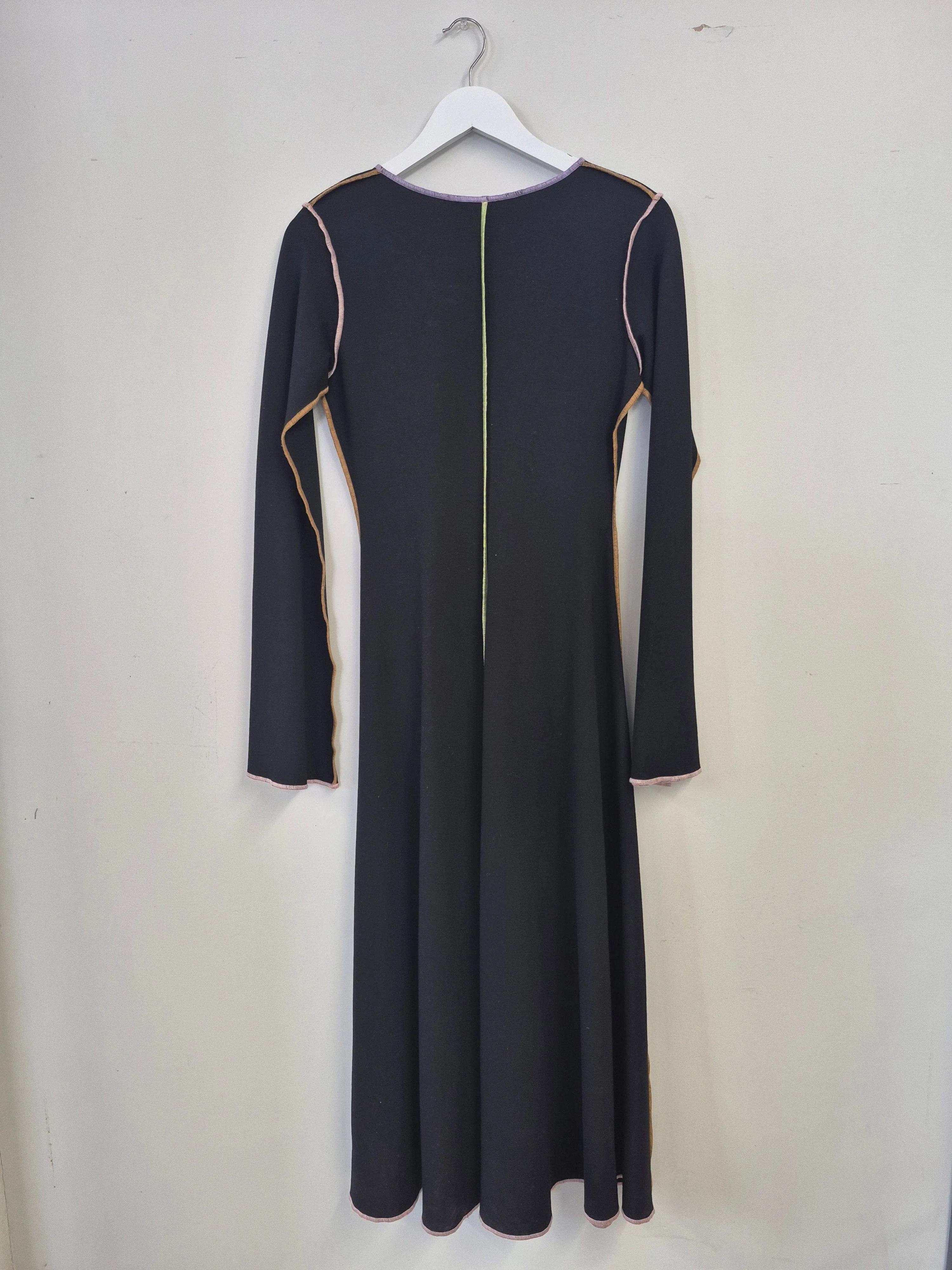 Sample Clara Dress Black Multi sold by Eliza Faulkner product image thumbnail 4