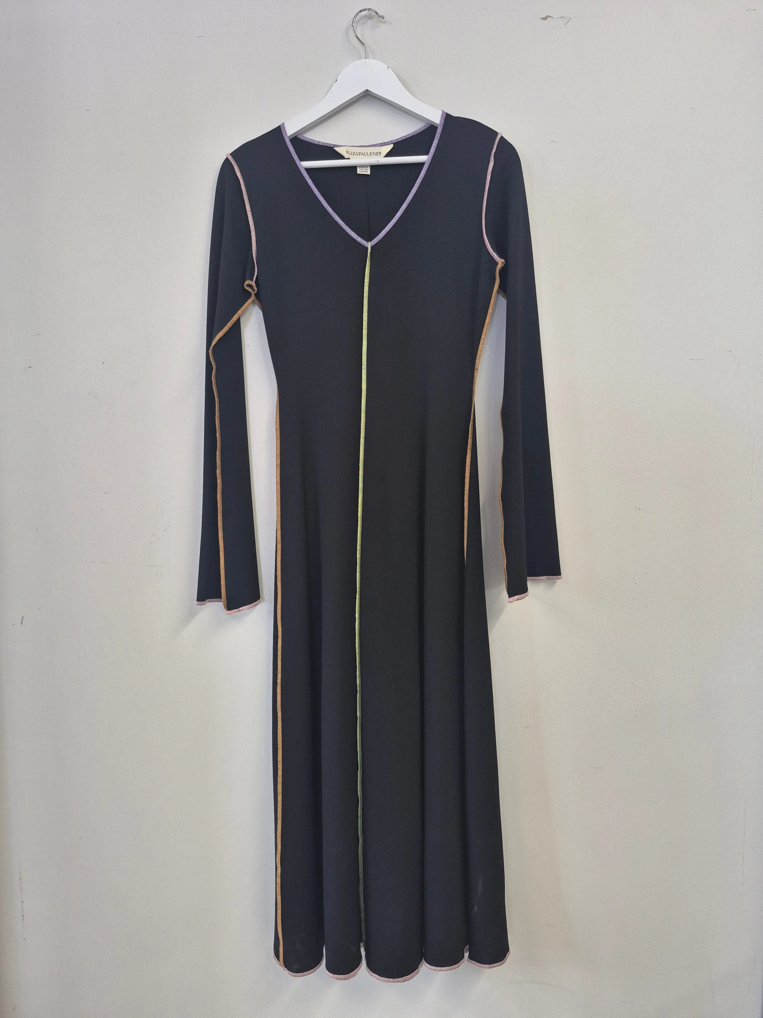 Sample Clara Dress Black Multi sold by Eliza Faulkner product image thumbnail 2
