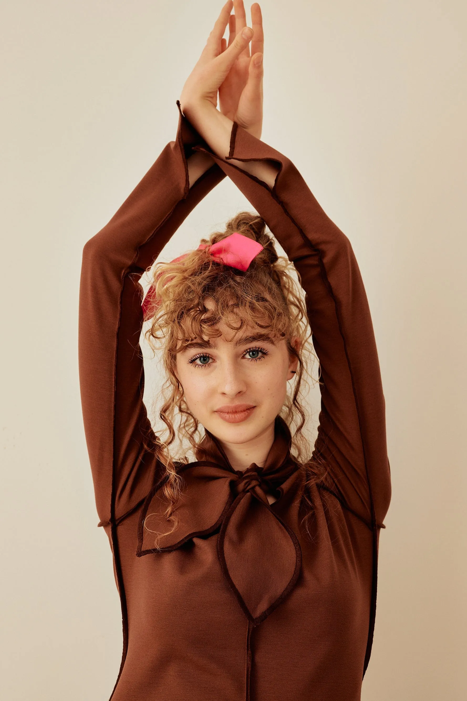 Victoria Dress Chocolate Brown sold by Eliza Faulkner