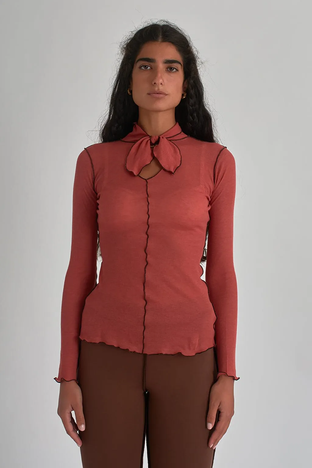 Pippa Top Orange sold by Eliza Faulkner product image thumbnail 4