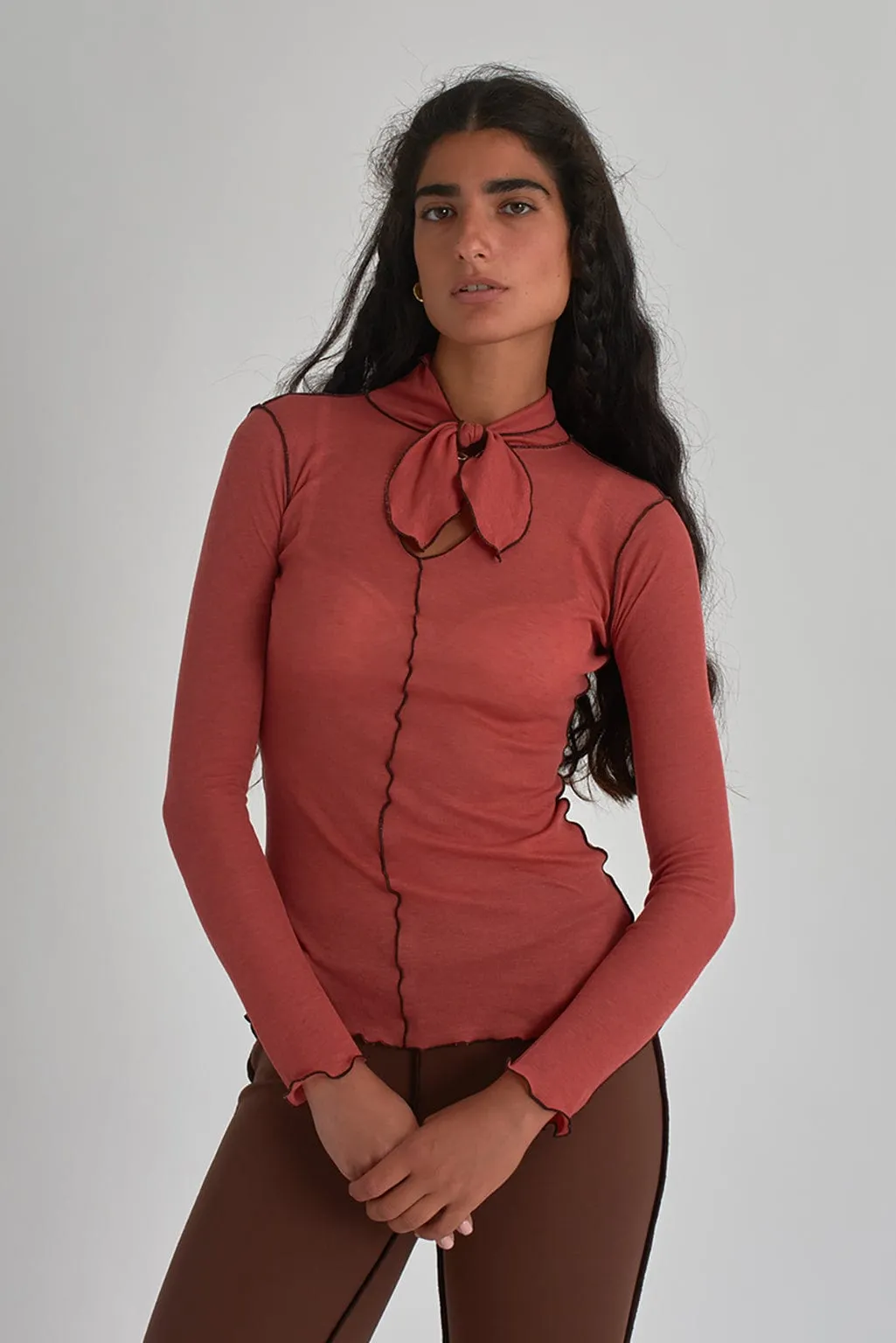 Pippa Top Orange sold by Eliza Faulkner product image thumbnail 3