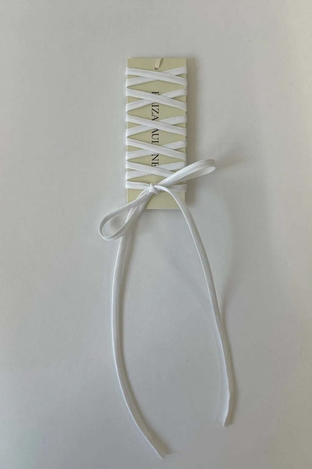 Bow-tie Spaghetti Strap White sold by Eliza Faulkner product image thumbnail 3