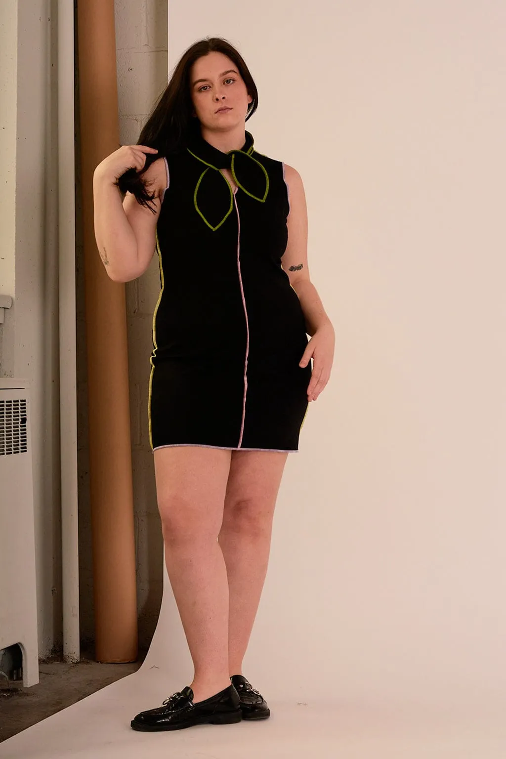 Nicky Dress Black & Multicolor sold by Eliza Faulkner product image thumbnail 2