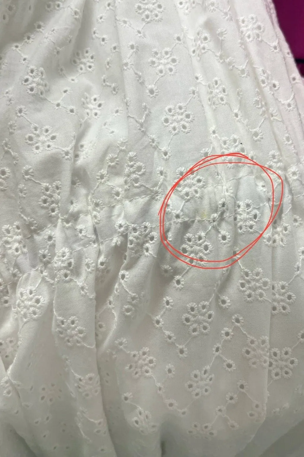 Imperfect Jolen Dress Eyelet sold by Eliza Faulkner product image thumbnail 2