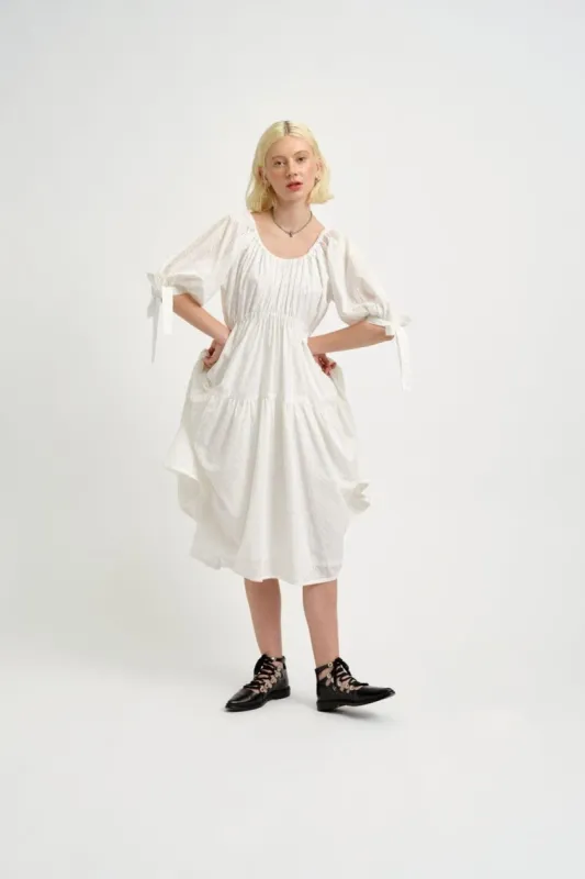 Imperfect Jolen Dress Eyelet made by Eliza Faulkner