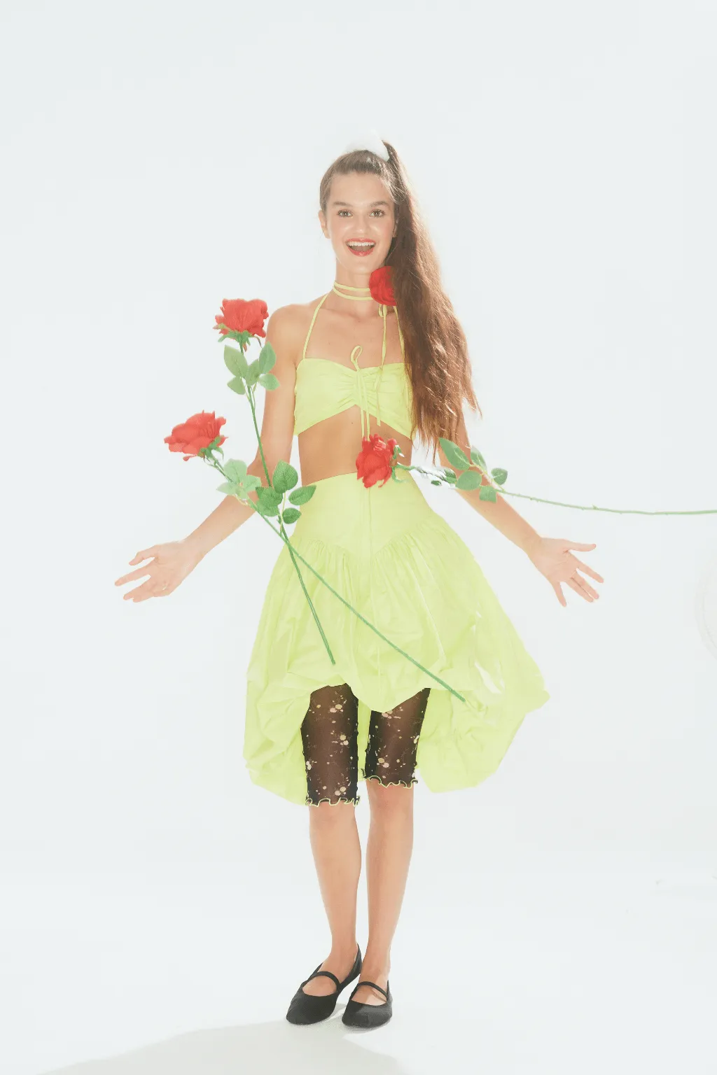 Emmie Skirt Green sold by Eliza Faulkner product image thumbnail 5