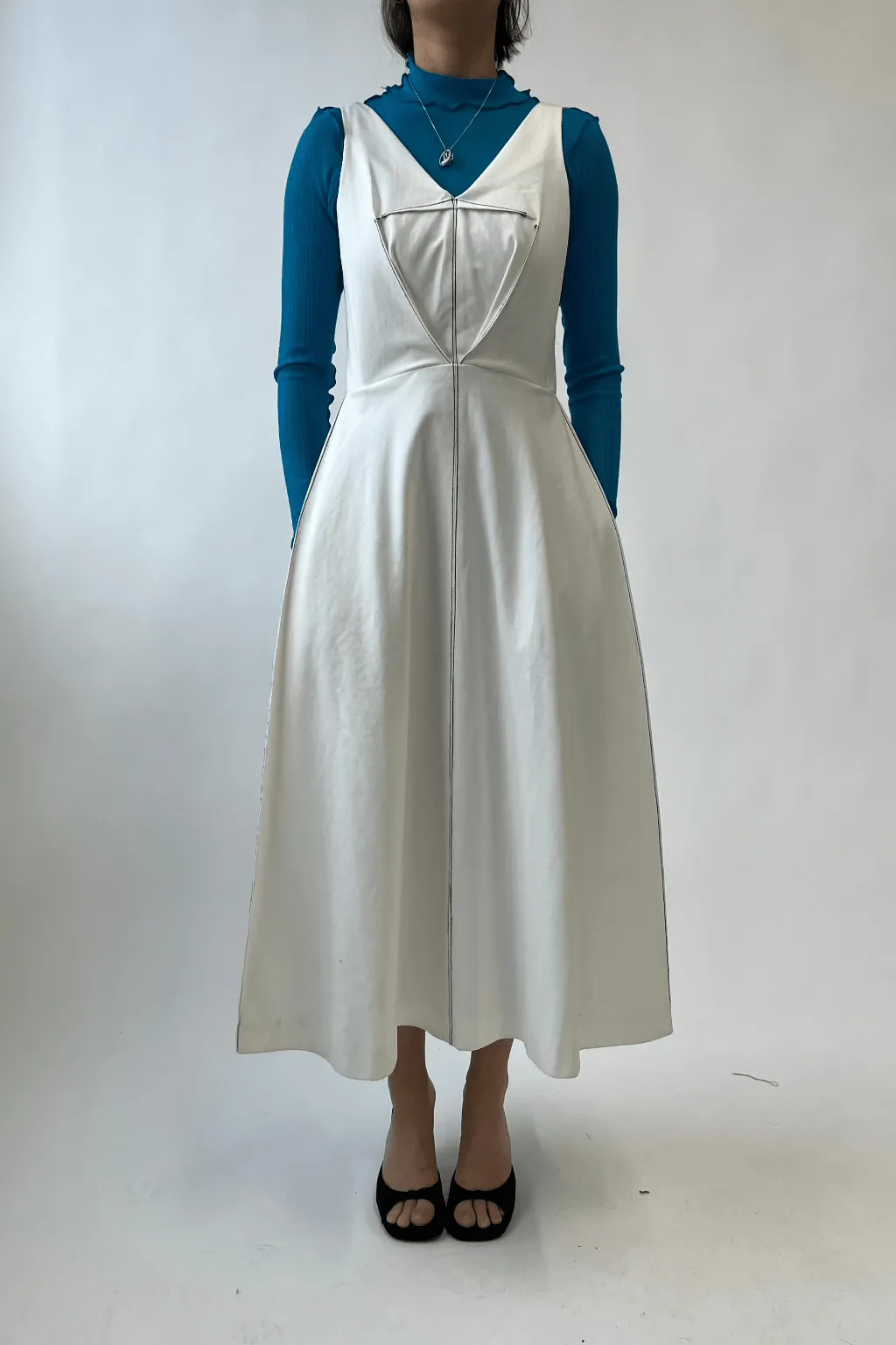 Sample Twill Pleated Dress sold by Eliza Faulkner