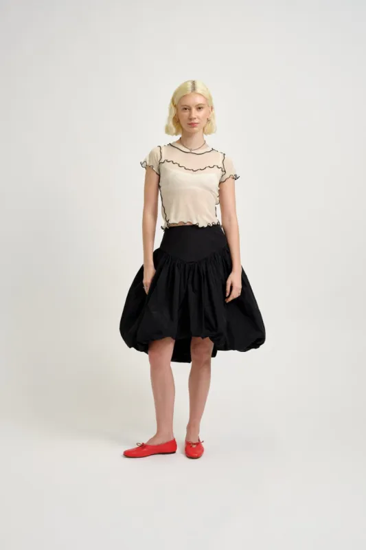 Emmie Skirt Black sold by Eliza Faulkner