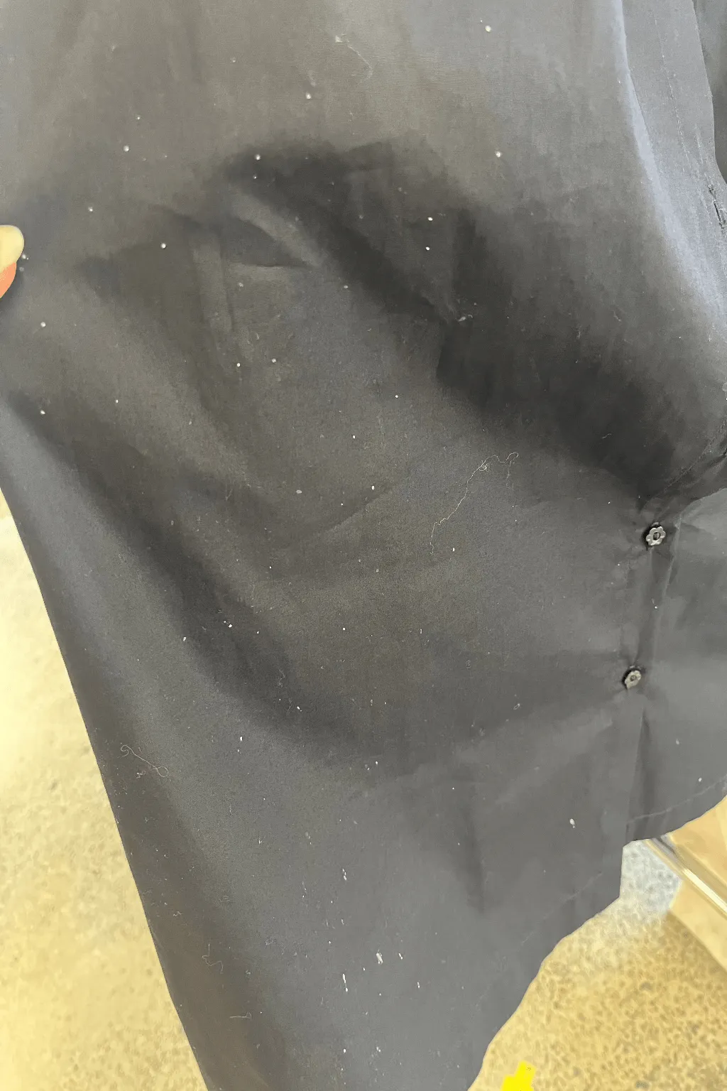 Imperfect Evelyn Poplin Dress Black sold by Eliza Faulkner product image thumbnail 2