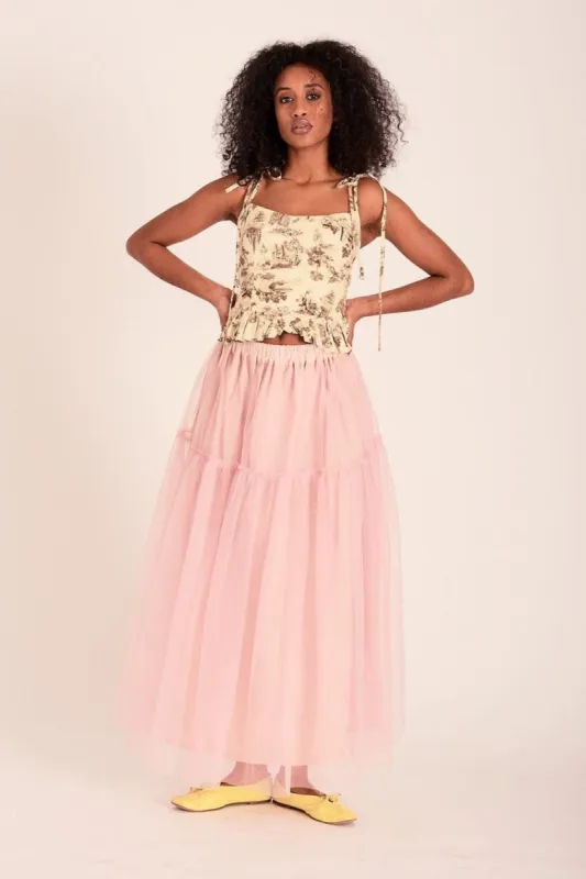 Pre-loved Tilly Skirt Pink Ballet Tulle - Size XS sold by Eliza Faulkner