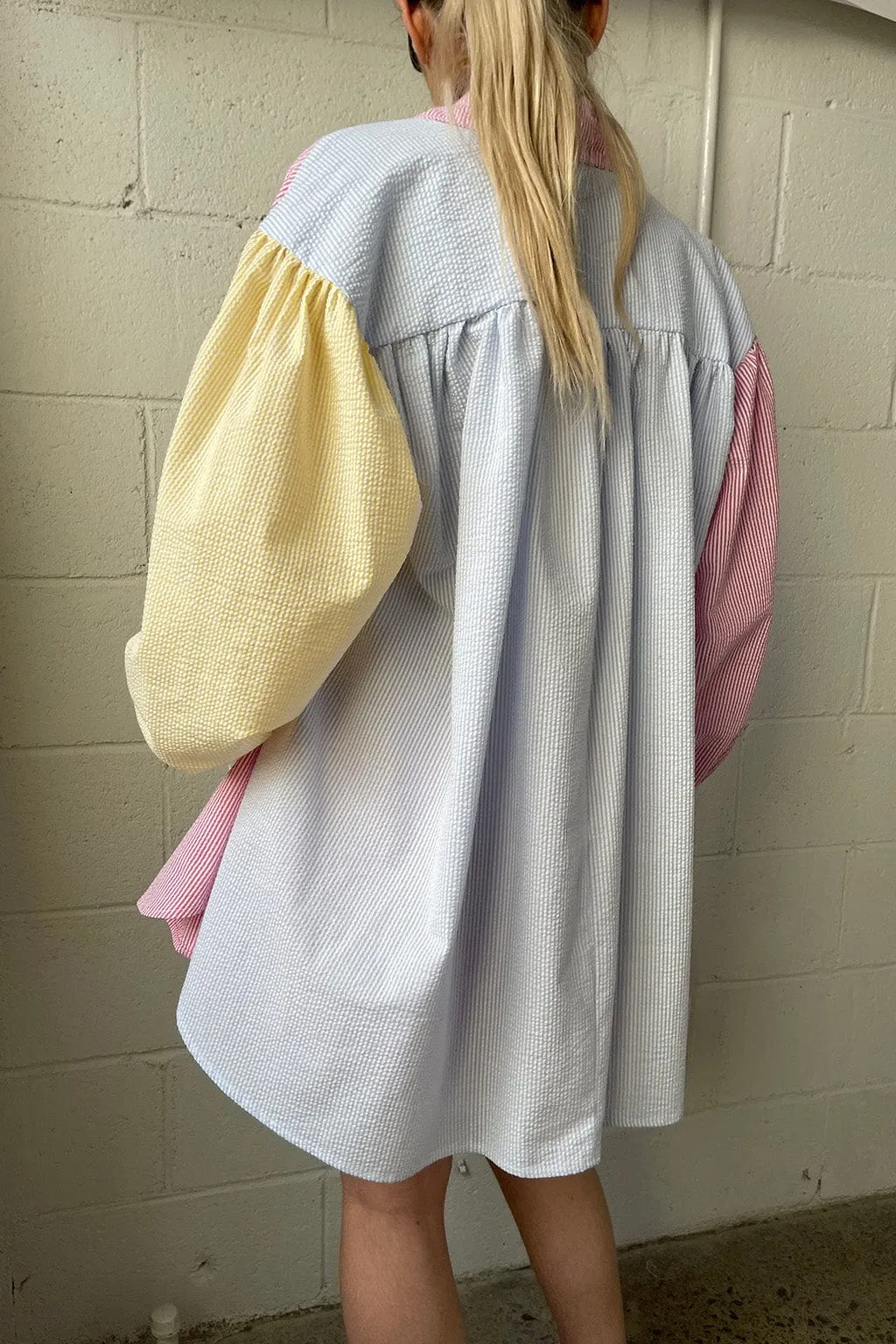 Venti Shirt Seersucker Candy Stripes sold by Eliza Faulkner product image thumbnail 3