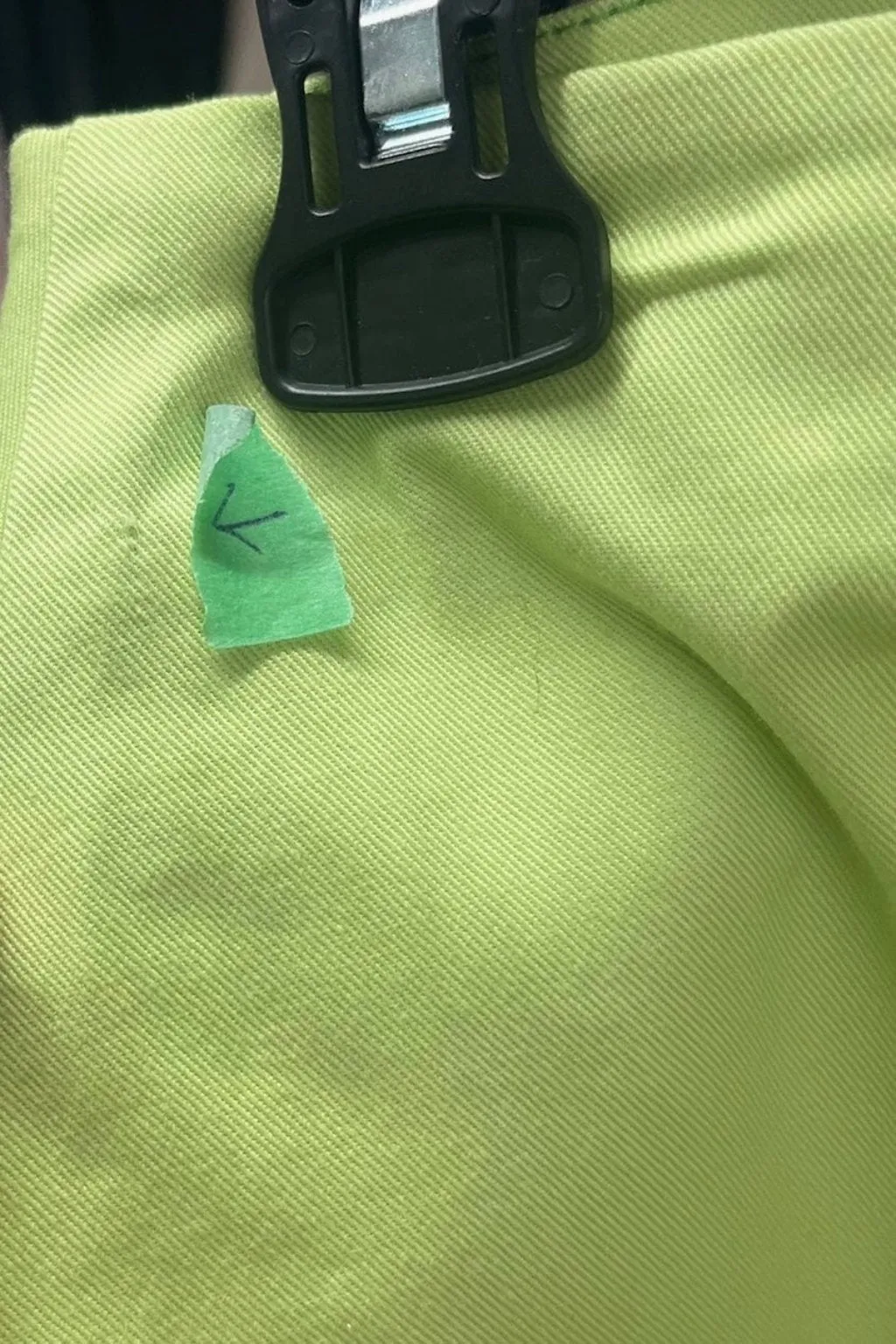 Imperfect Tate Skirt Green Twill sold by Eliza Faulkner product image thumbnail 2