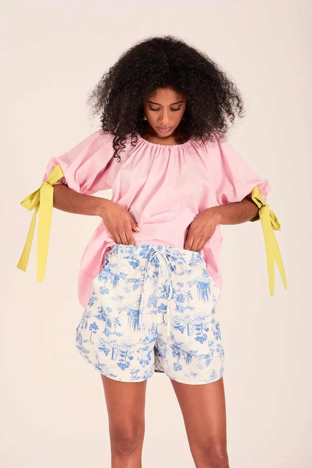 Sally Top Pink & Green sold by Eliza Faulkner product image thumbnail 3