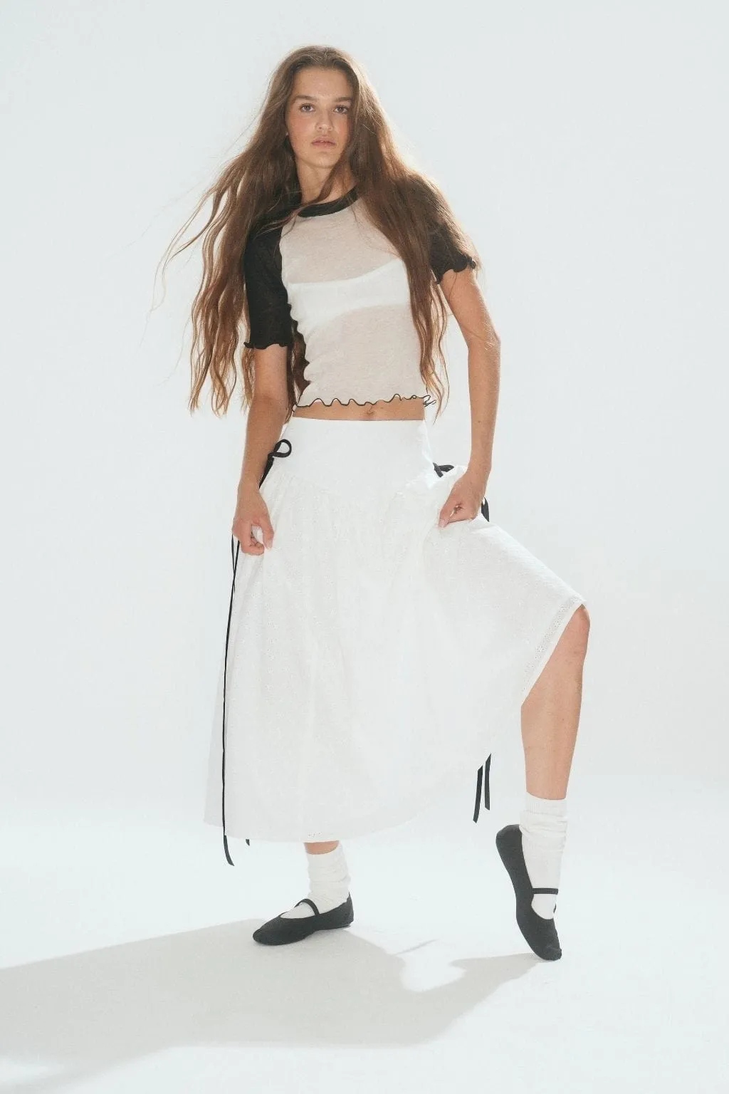 Ruth Tee Black & White sold by Eliza Faulkner product image thumbnail 4