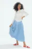 Longsleeve Rib Tee White sold by Eliza Faulkner