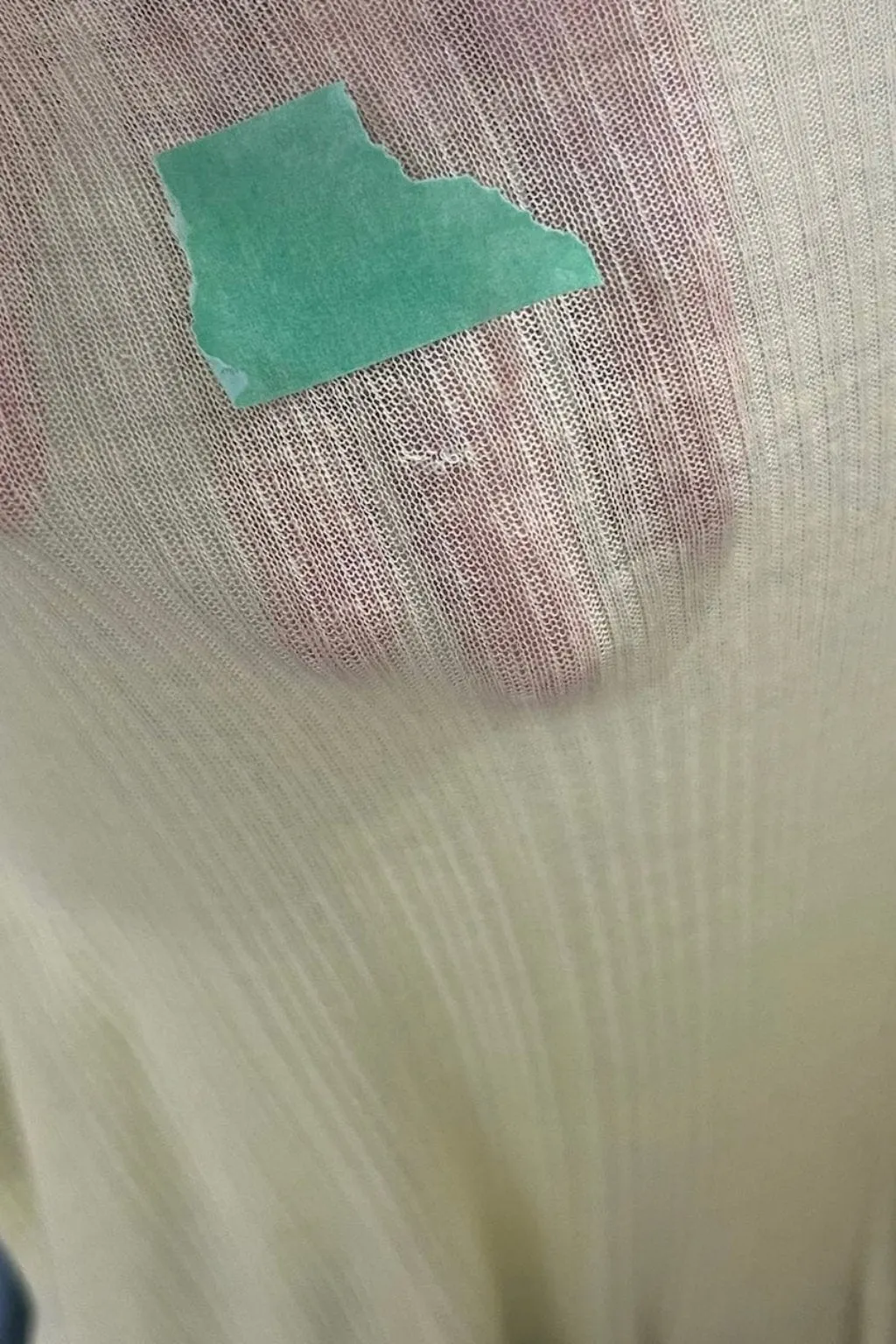 Imperfect Shortsleeve Rib Tee Butter Yellow sold by Eliza Faulkner product image thumbnail 4