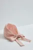 Shepherd's daughter bonnet - Pink and white houndstooth wool sold by Heirloom Hats