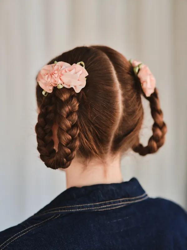 Rosa hair clip sold by Heirloom Hats