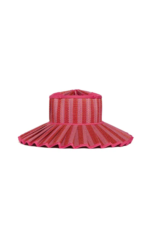 Lorna Murray | Love Heart | Fushcia | Island Capri Hat (Size Medium) sold by Heirloom Hats