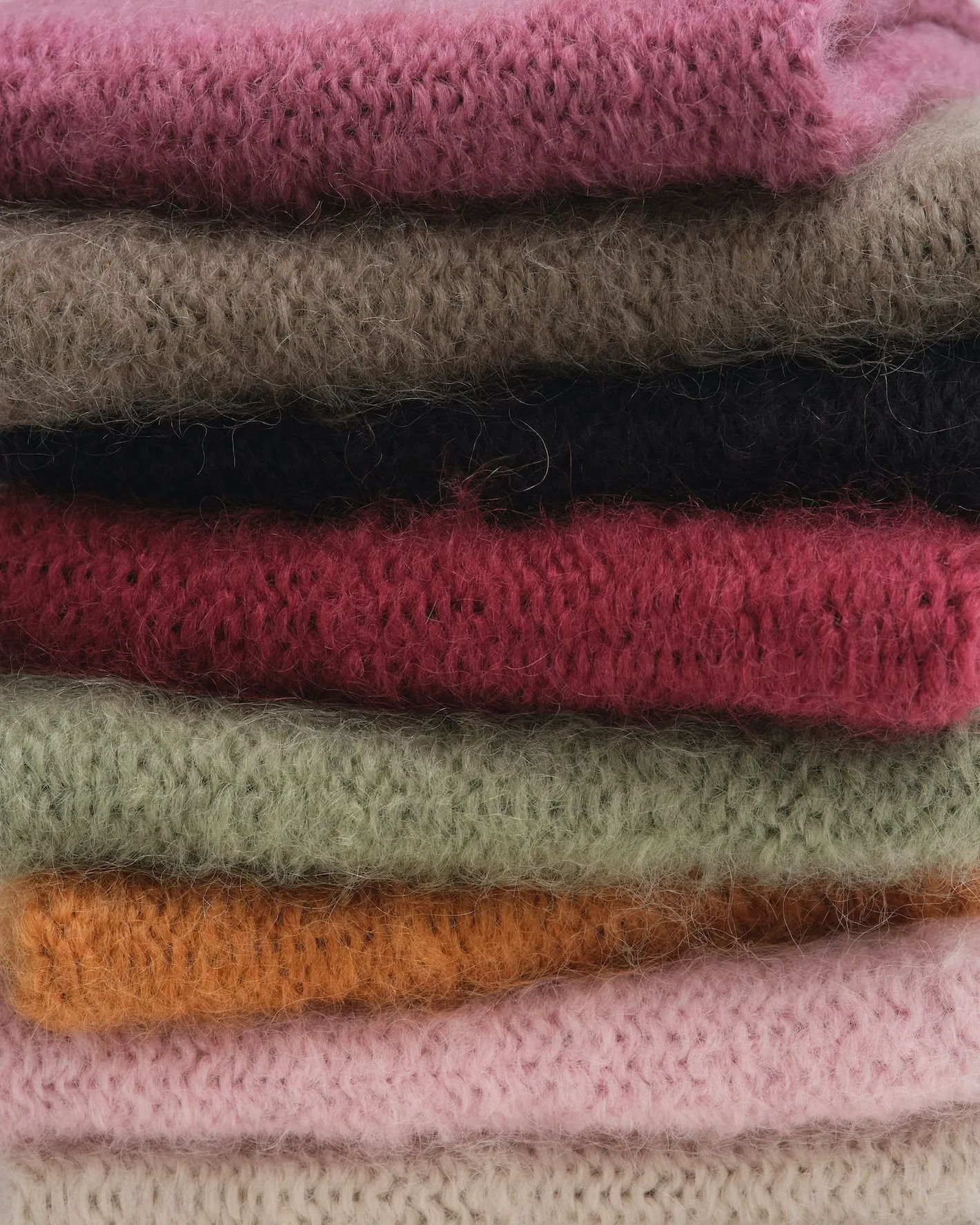 Purr mohair beanie | Plum sold by Heirloom Hats product image thumbnail 4