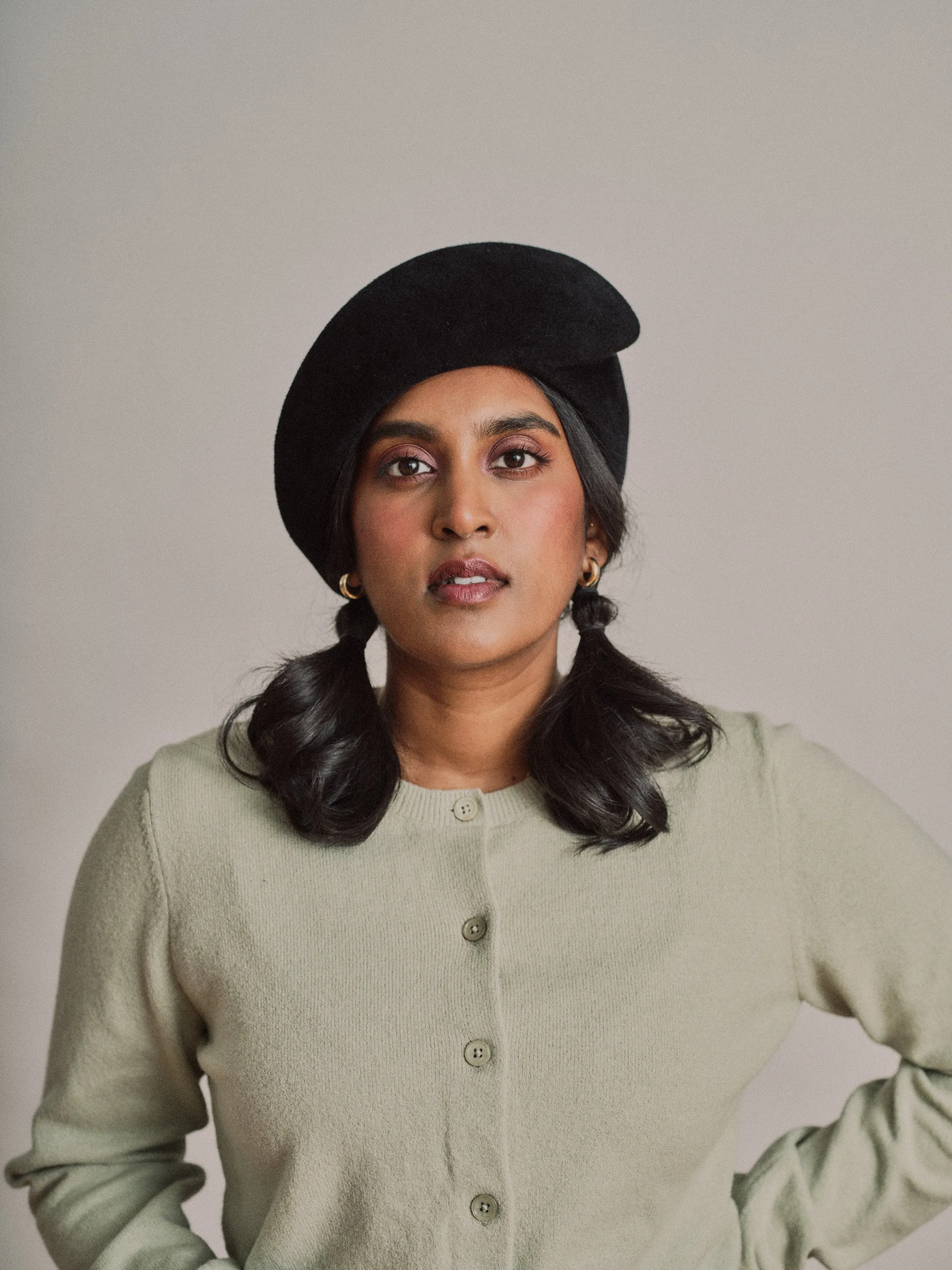 Arc - Brimless Felt Hat - Black sold by Heirloom Hats product image thumbnail 3