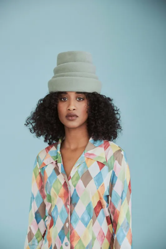 Steppe - Sage green (SIZE MEDIUM) made by Heirloom Hats