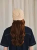 Parelli knotted turban hat - Cream linen sold by Heirloom Hats