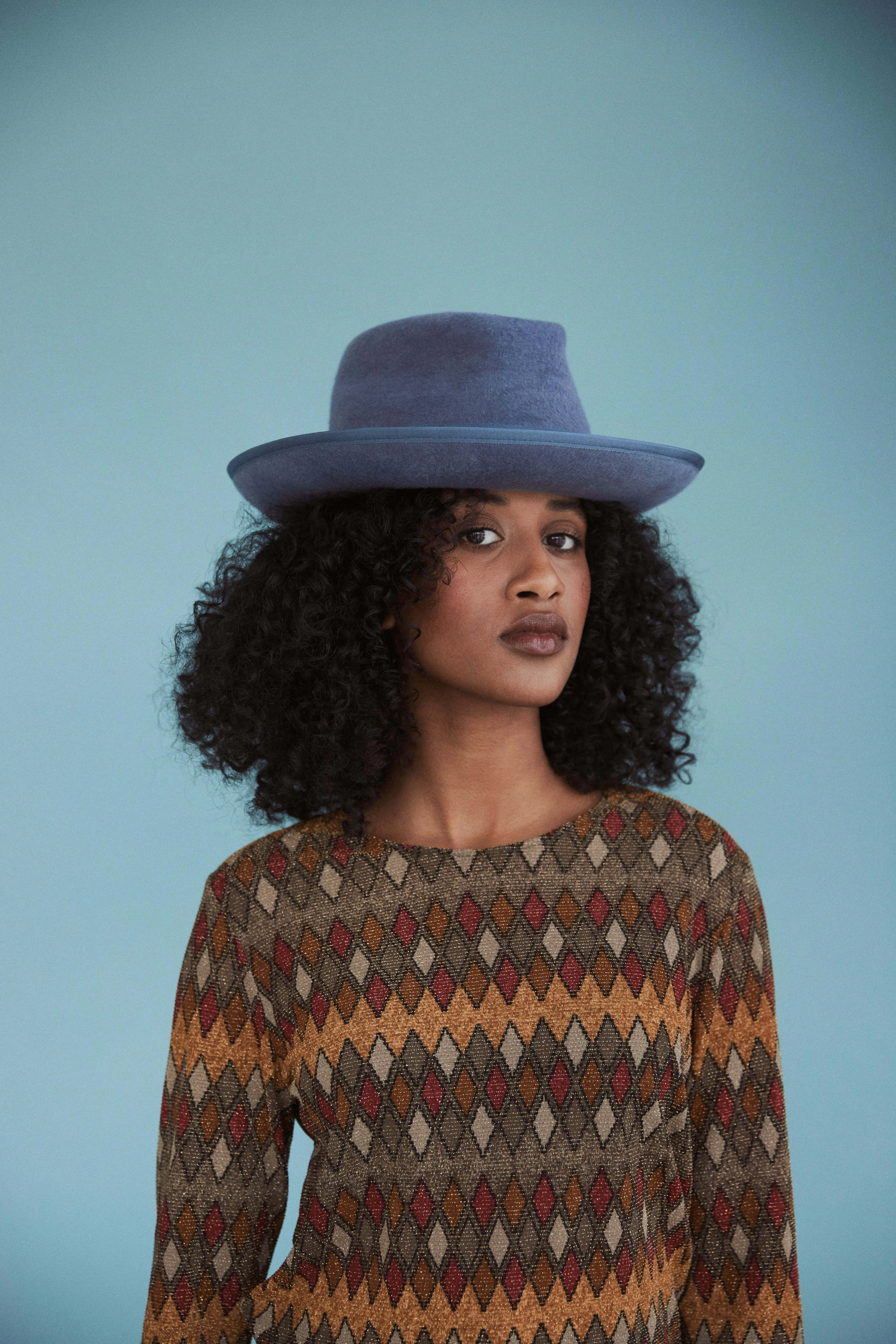 Sulcus - Steel blue (SIZE MEDIUM) sold by Heirloom Hats product image thumbnail 2