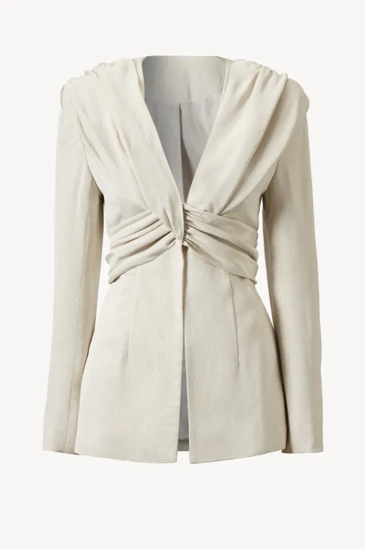 Rhea Jacket Stone sold by TOVE