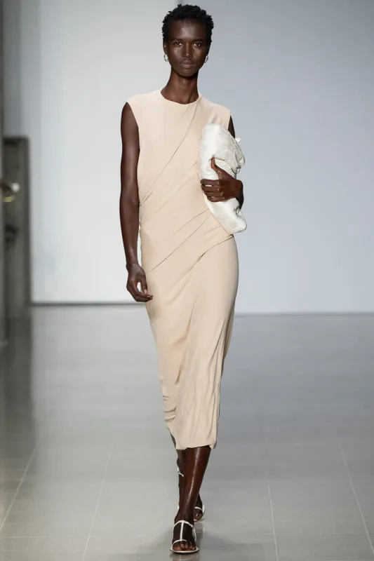 Amar Dress Irish Cream sold by TOVE