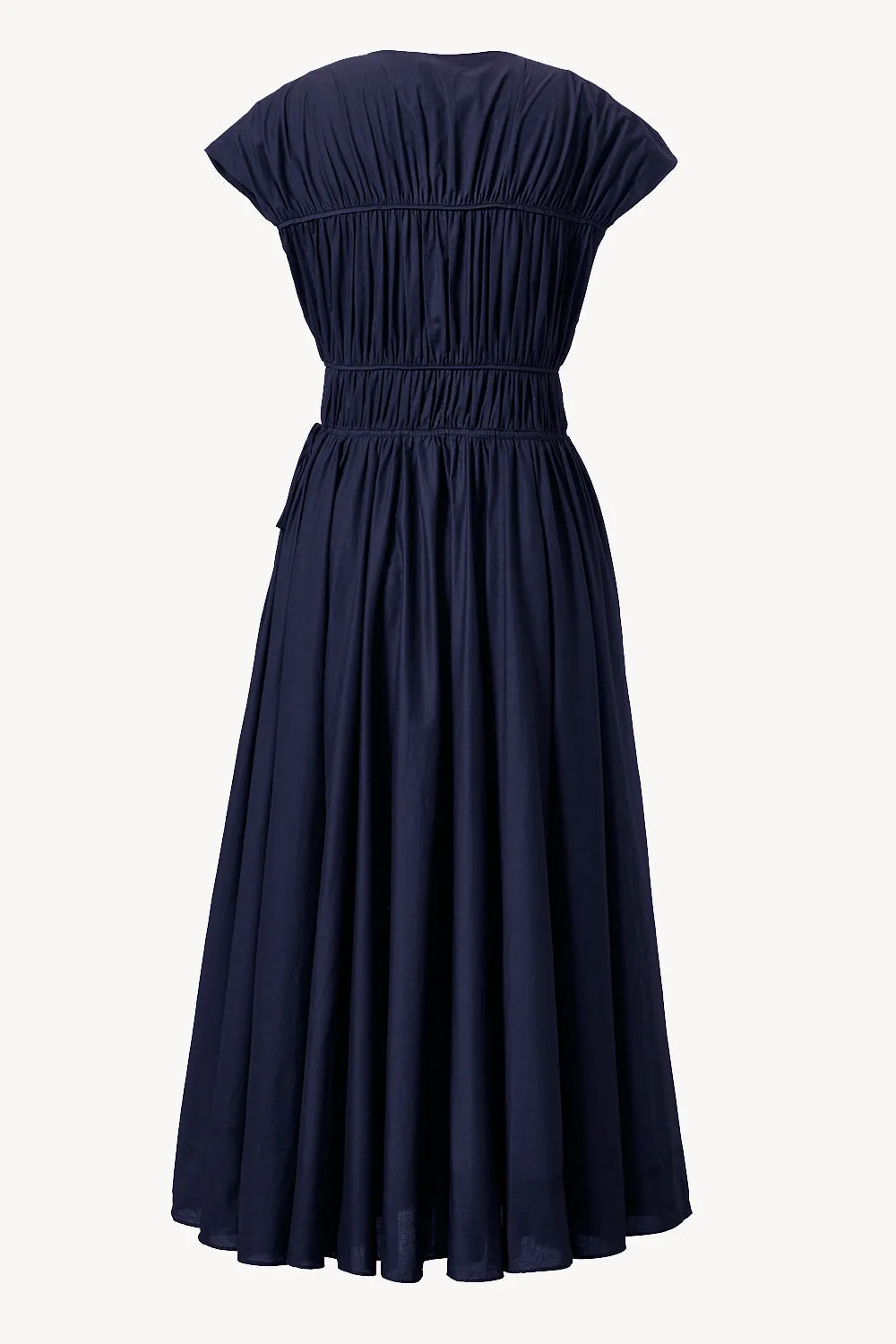 Ceres Organic Cotton Midi Dress Navy sold by TOVE product image thumbnail 2