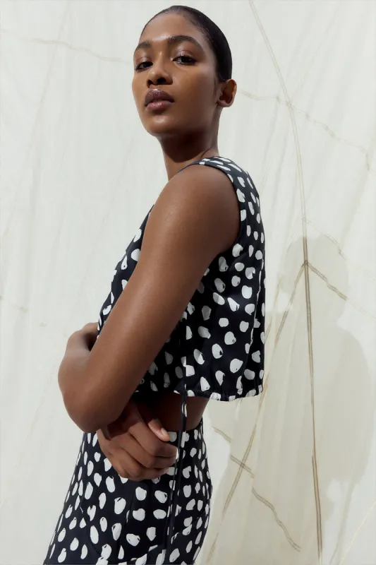 Cecily Top Sand Washed Multi sold by TOVE