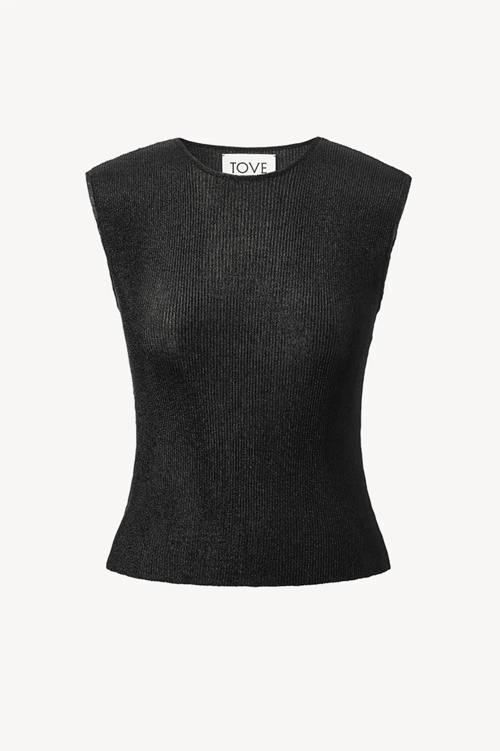 Sou Knitted Top Black sold by TOVE