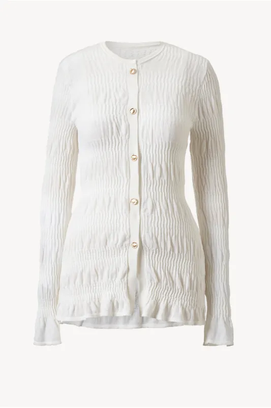Martha Cardigan Ivory sold by TOVE