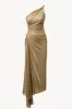 Vivien Dress Gold sold by TOVE