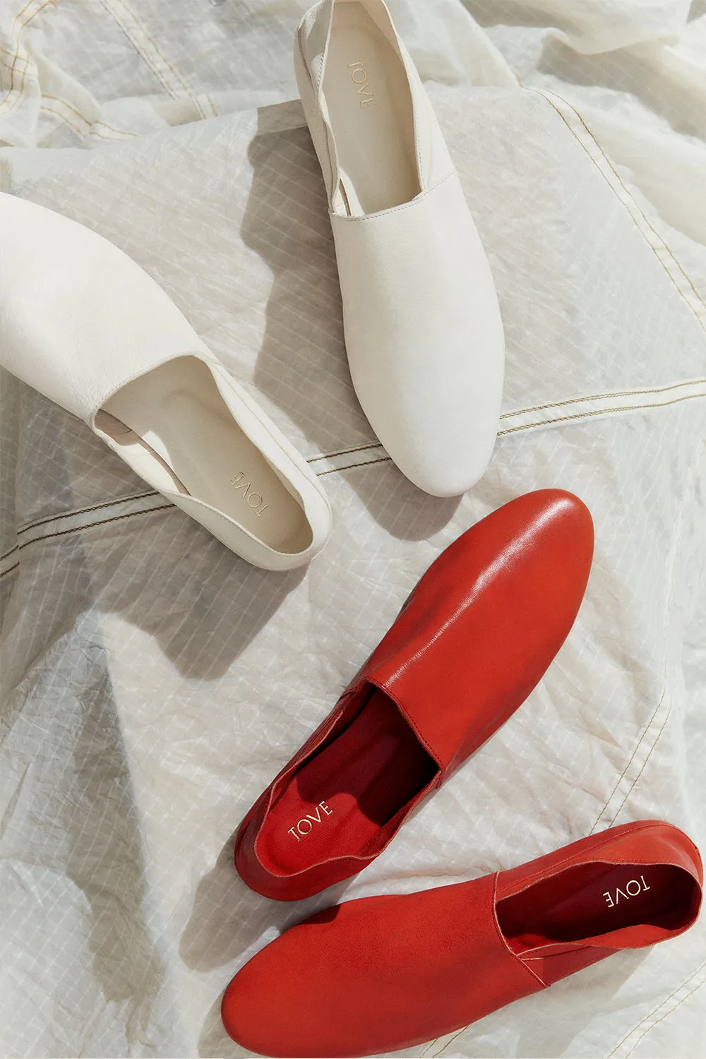 Pascale Slipper Vivid Red sold by TOVE product image thumbnail 2