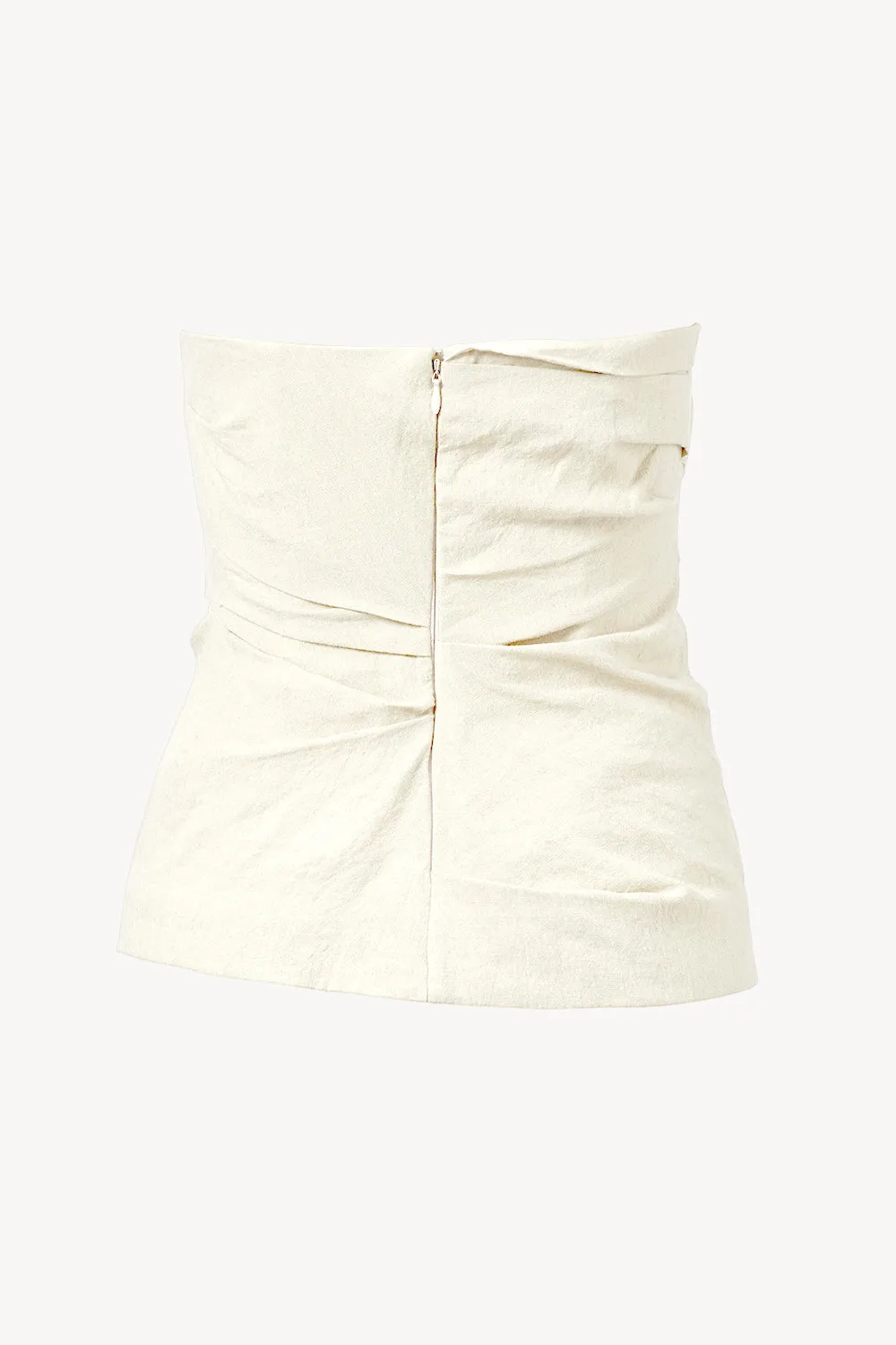 Izel Bandeau Top White sold by TOVE product image thumbnail 2