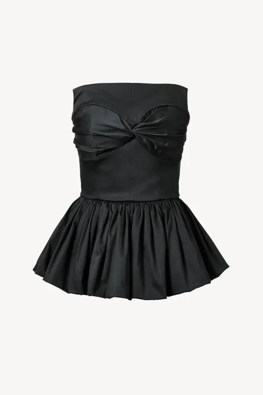 Tamie Top Black sold by TOVE