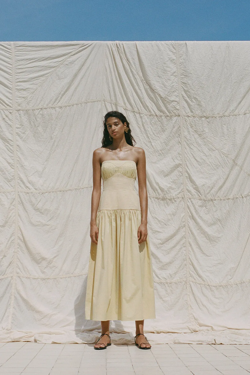 Lauryn Dress White sold by TOVE product image thumbnail 3