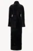 Emily Shearling Coat Black sold by TOVE