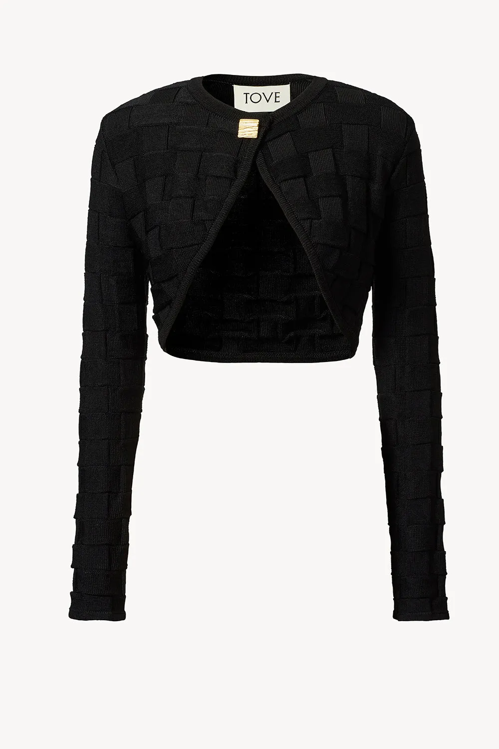 Tijen Knitted Top Black sold by TOVE product image thumbnail 2